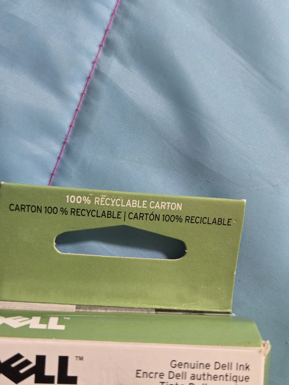 New in Sealed Box Genuine Dell Printer Ink Cartridge Black 21
